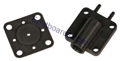 Picture of 18-0993 Fuel Primer Solenoid Cover & Gasket 437228