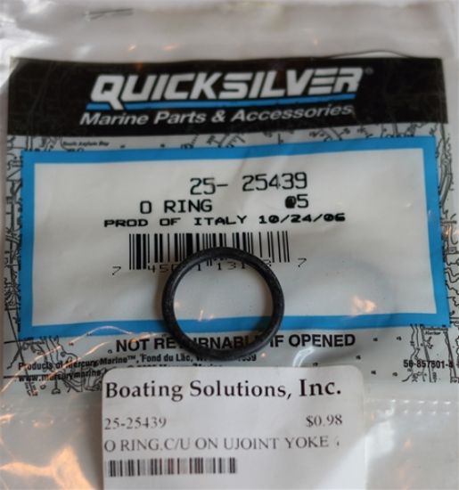 Picture of 25-25439 O Ring Ujoint Yoke Mercury OEM