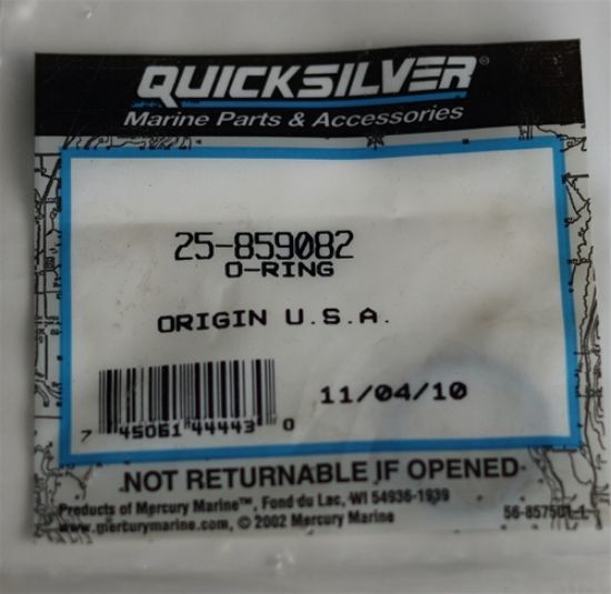 Picture of 25-859082 O Ring Oil Pick Up Tube Mercury OEM