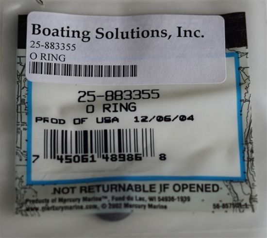 Picture of 25-883355 O Ring Tube EFI Mercury Outboards OEM